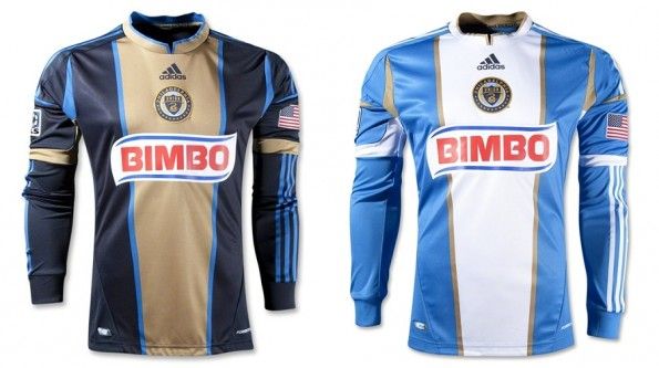 Prima e seconda maglia del Philadelphia Union 2012-2013