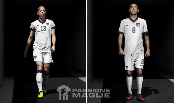 Alex Morgan e Dempsey maglia USA centenario