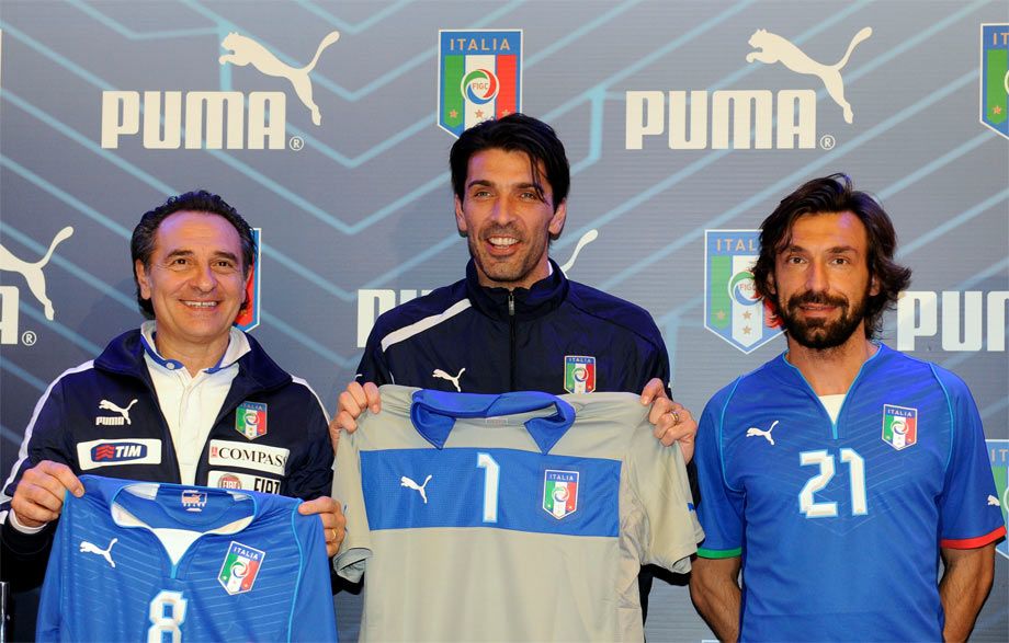 Presentazione divisa Italia Confederations Cup 2013