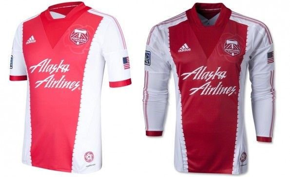 Alternate jersey dei Portland Timbers per il 2013