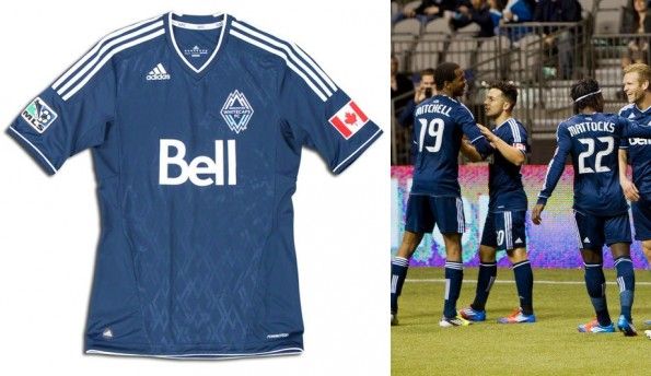 Vancouver Whitecaps seconda maglia 2012-2013 adidas