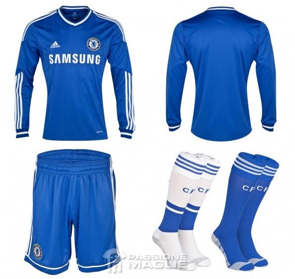 Chelsea calzoncini calzettoni home 2013-2014