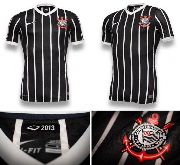 Corinthians seconda maglia trasferta 2013