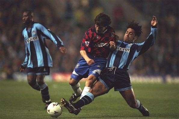 Coventry City Chelsea 1997 Zola