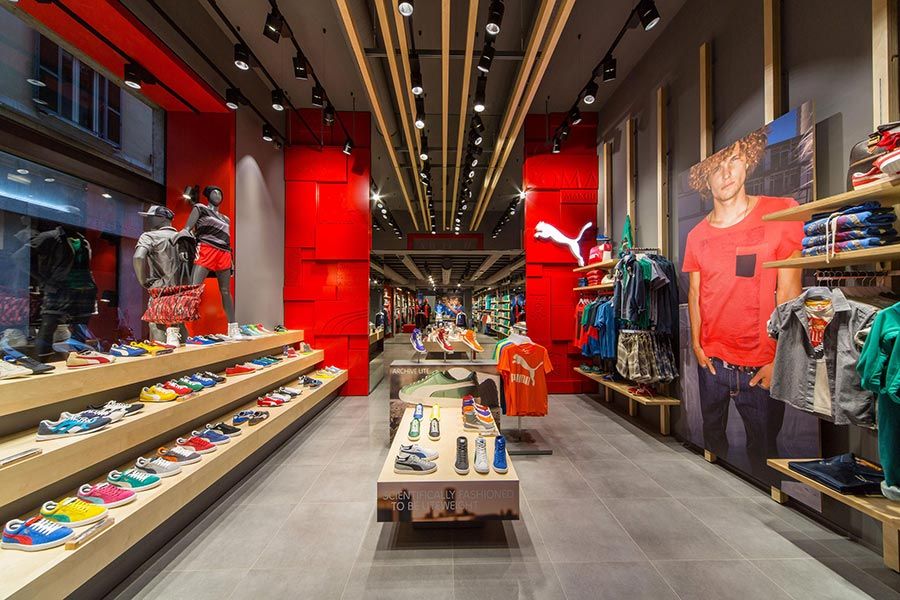 Riapre lo store Puma di Roma con un design ecologico e innovativo