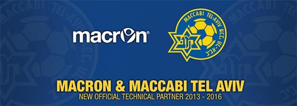 Macron sponsor tecnico Maccabi Tel Aviv