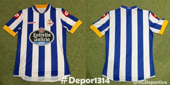Prima Maglia Deportivo La Coruna 2013-2014