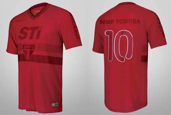 La maglia speciale rossa del San Paolo 2013