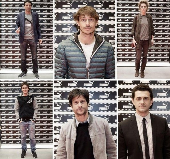 Ospiti vip riapertura Puma Store Roma