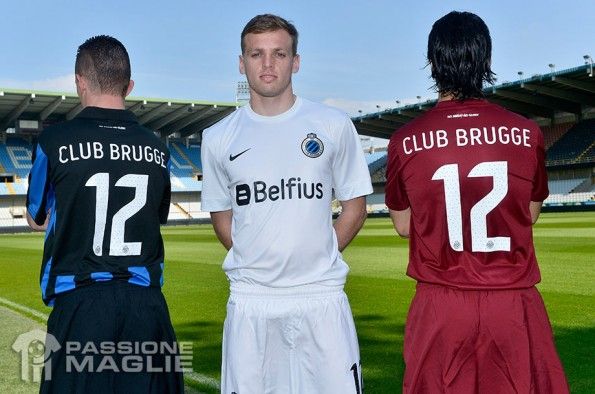 Retro maglie Bruges 2013-2014 Nike