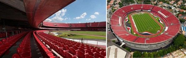 Nuovo look stadio Morumbi