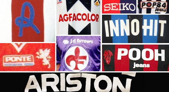Storia degli sponsor sulle maglie italiane
