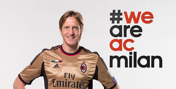 Maglia Ambrosini colletto errato Milan