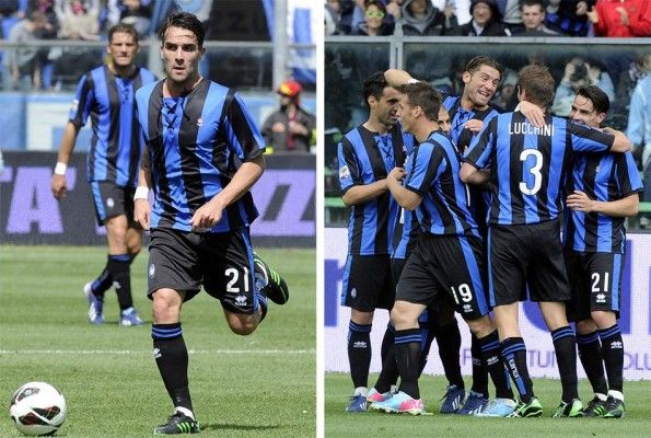 Atalanta-Chievo orobici in maglia celebrativa 1963