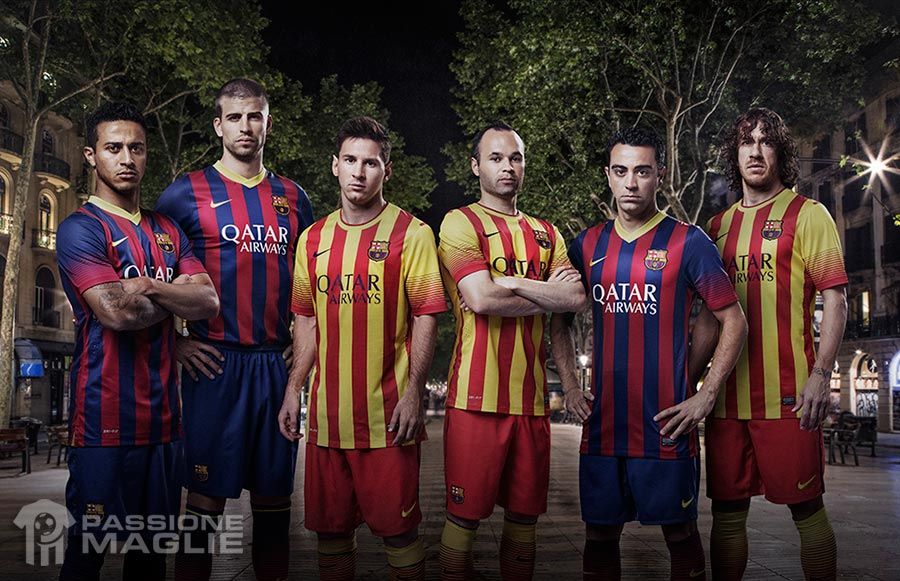 Maglie Barcellona 2013-2014 ufficiali presentate da Nike