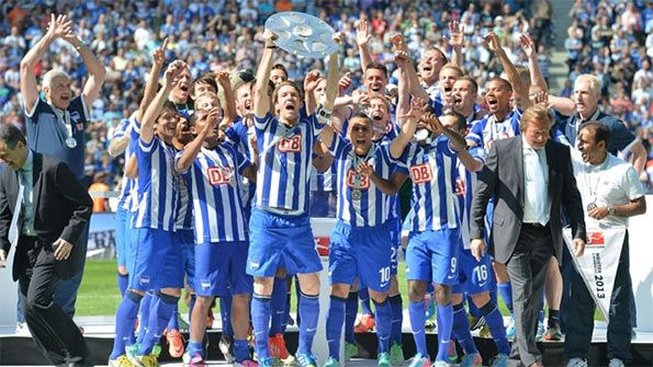 Festa Hertha vittoria in Zweite Liga 2012-13
