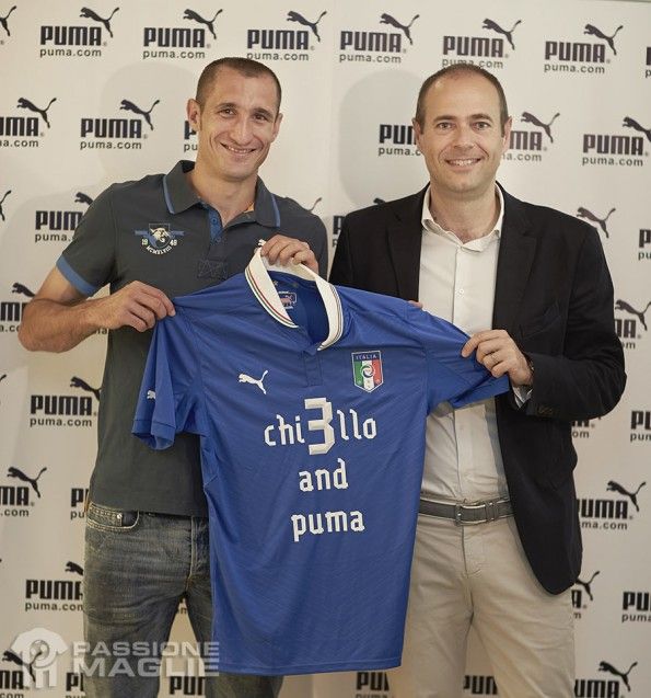 Chiellini rinnova con Puma