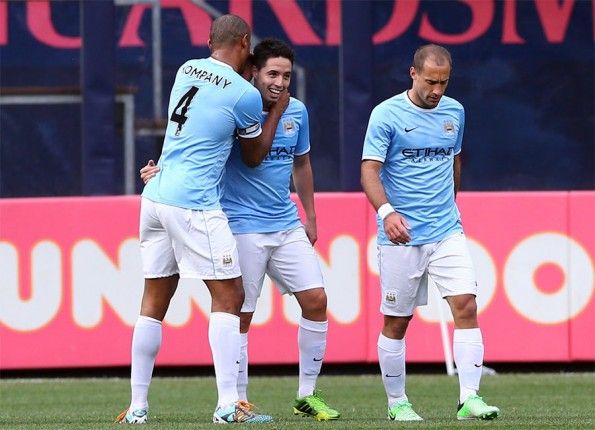 Amichevole Manchester City-Chelsea a New York
