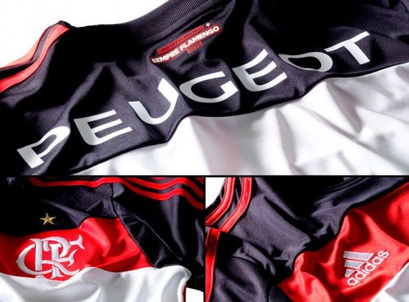 Dettagli Flamengo maglia trasferta 2013