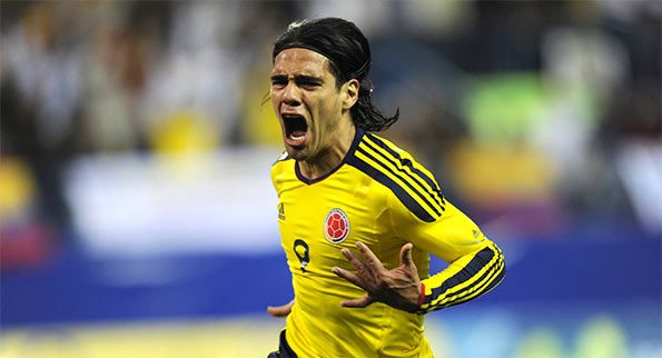 Falcao con la maglia della Colombia