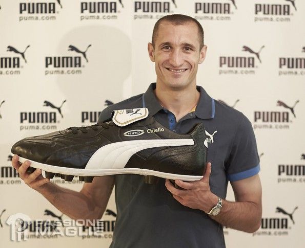 Giorgio Chiellini sponsor di Puma Italia