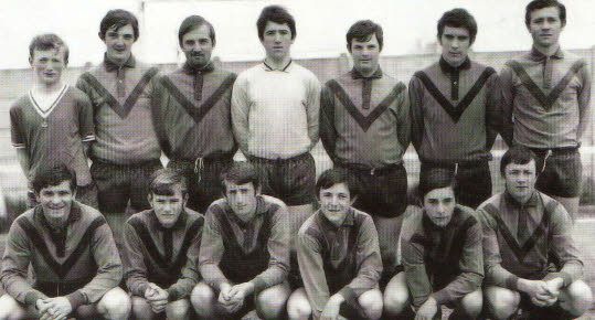 La squadra del Guingamp anni '70