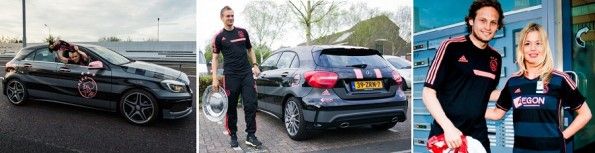 Connsegna maglia Ajax a 32 fortunati tifosi