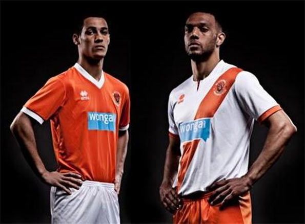Kit Blackpool 2013-2014 Erreà