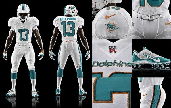 Kit Football Miami Dolphins Nike 2013