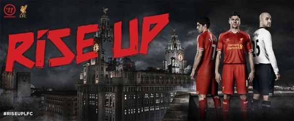 Campagna lancio kit Liverpool Warrior 2013