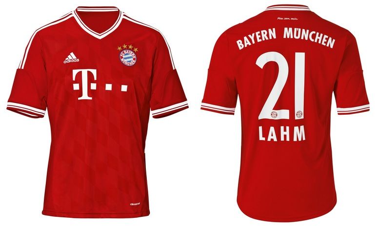 La maglia del Bayern Monaco 2013-2014 adidas con il ritorno del bianco