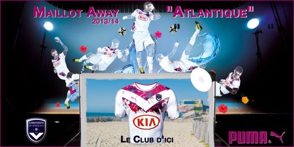 Presentazione maglia Bordeaux away 2013-14