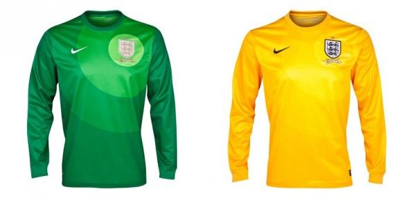 Maglie portiere Inghilterra 2013-2014 Nike