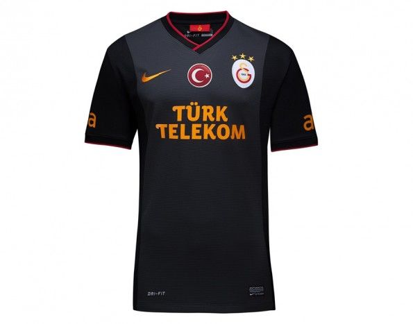 Seconda maglia Galatasaray 2013-2014 antracite