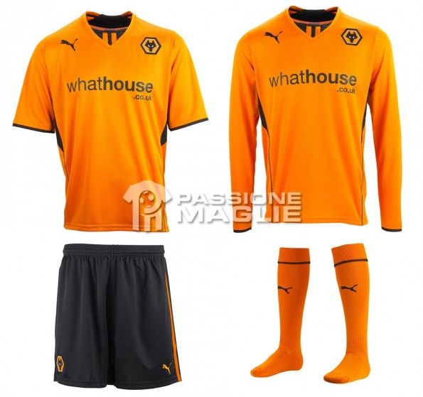 Wolverhampton prima maglia 2013-2014 Puma