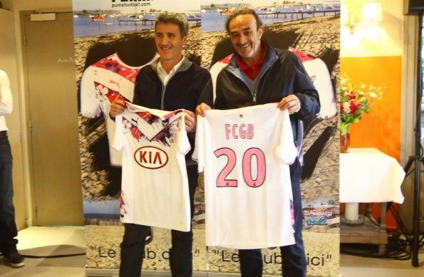 France Richard Teyssier di Puma e Jean-Louis Triaud Bordeaux