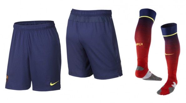 Calzoncini calzettoni Barcellona home 2013-2014