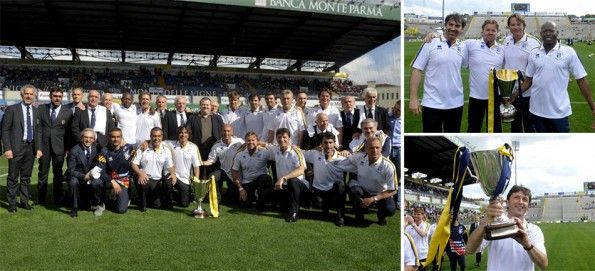 Il Parma del 1993 celebrato al Tardini
