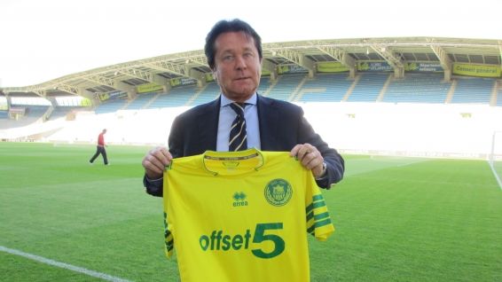 Il presidente Waldemar Kita maglia Nantes 2013-3014