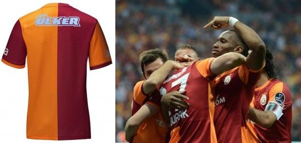 Modello replica authentic maglia Galatasaray