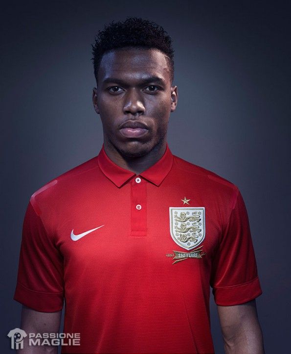 Sturridge seconda maglia Inghilterra 2013-2014