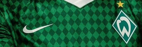 Pattern a rombi maglia Werder Brema 2013-2014