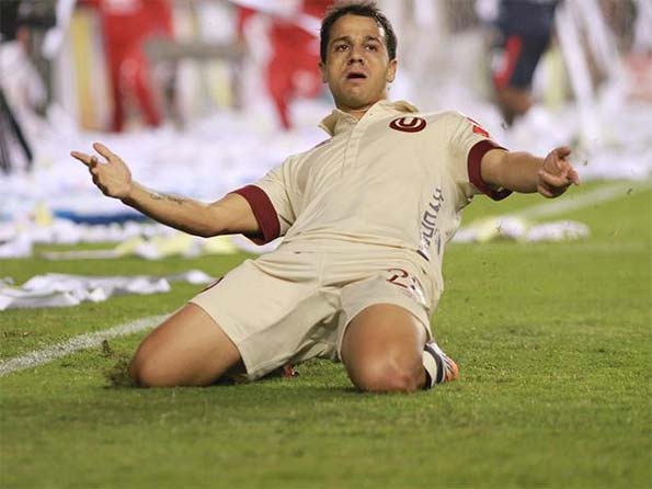 Esultanza in Universitario-San Martin