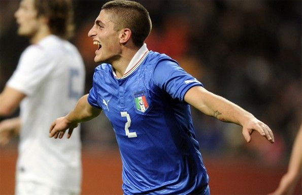 Marco Verratti maglia Italia Puma