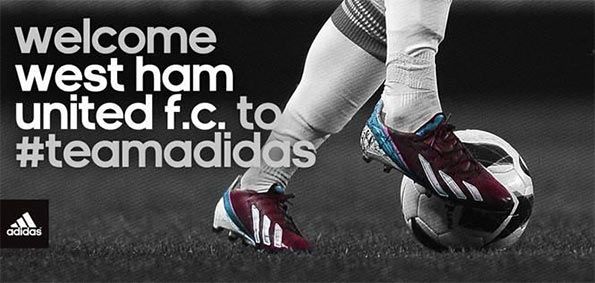 Adidas sponsor tecnico West Ham
