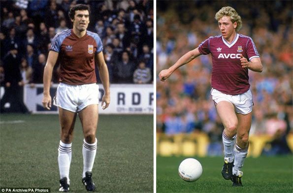 Kit West Ham anni 80 adidas
