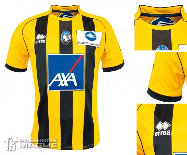 Seconda maglia Atalanta 2013-2014 giallonera