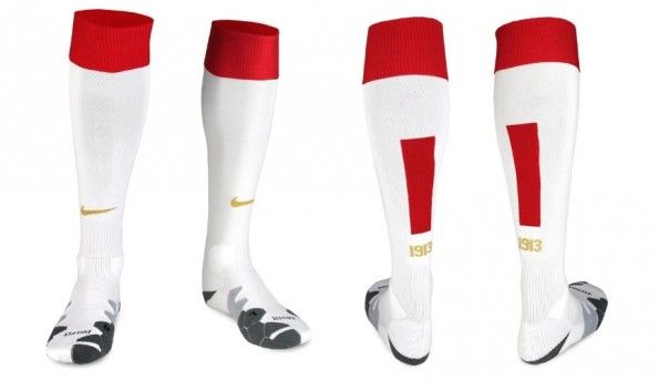 Calzettoni PSV 2013-2014 bianchi