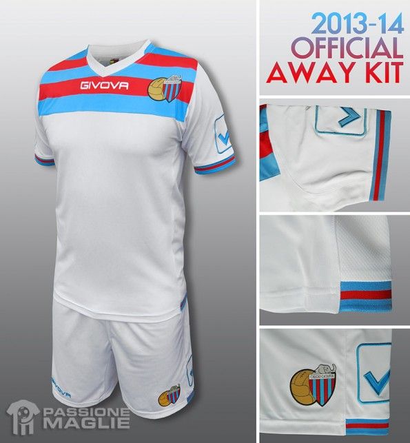 Seconda maglia Catania 2013-2014