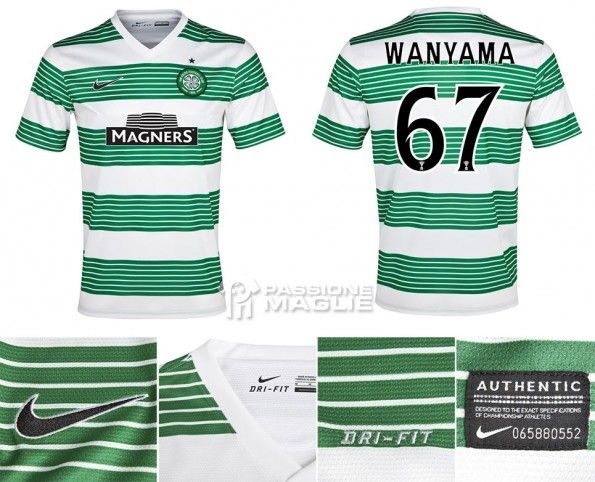 Maglia Celtic 2013-2014 Nike